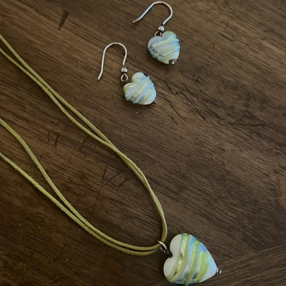 Necklace & Earring Set - Sterling Silver - Picture 6 of 6